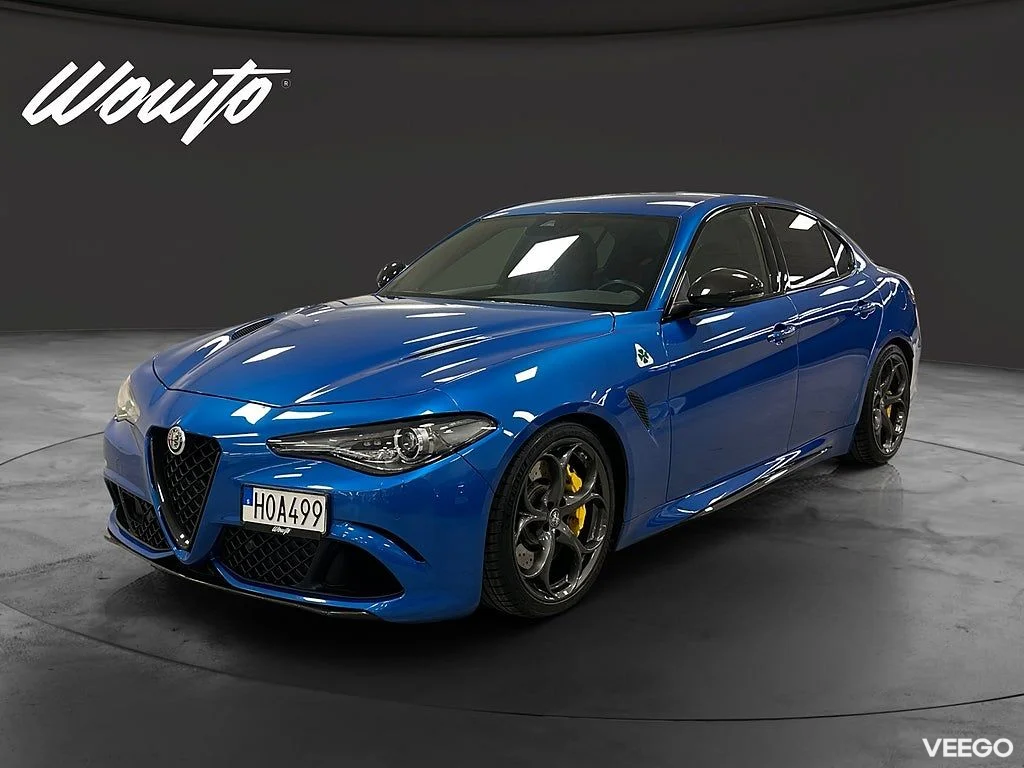 Alfa Romeo Giulia Quadrifoglio V6 510HK /H/K /Svensksåld 375kW