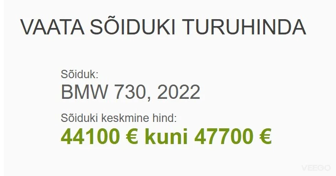 BMW 730 3.0 210kW