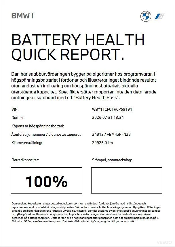 BMW iX xDrive40 M Sport Innovation 22" Drag Rattvärme H/K 0kW