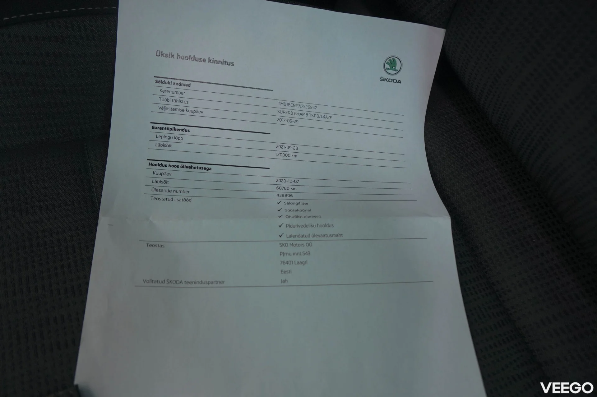 Skoda Superb - 1.4 110kW