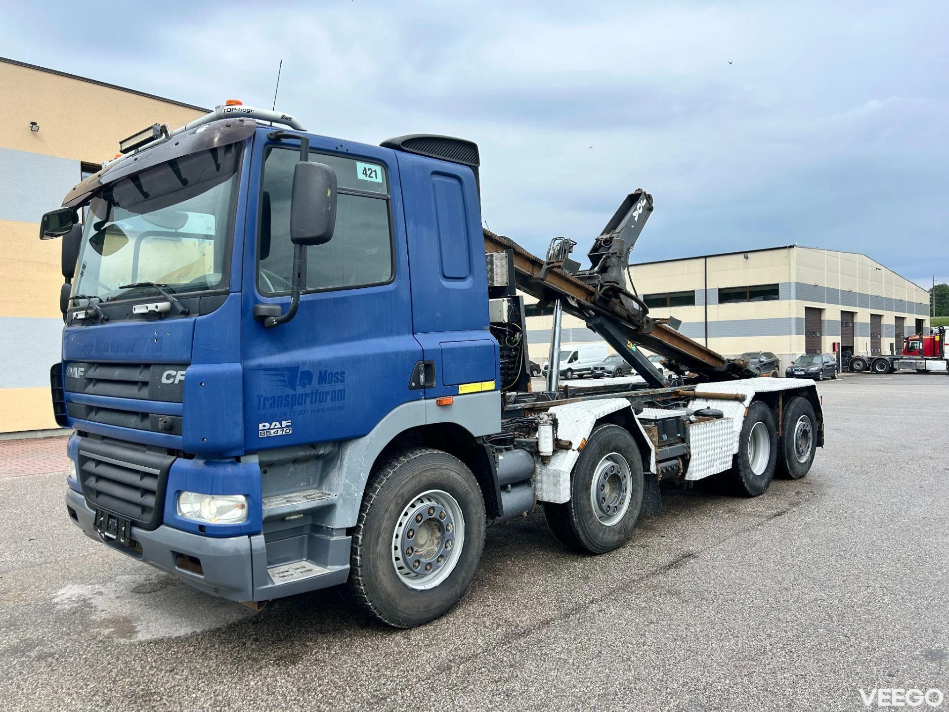 DAF CF 8X2*6 + JOAB HOOKLIFT 301kW