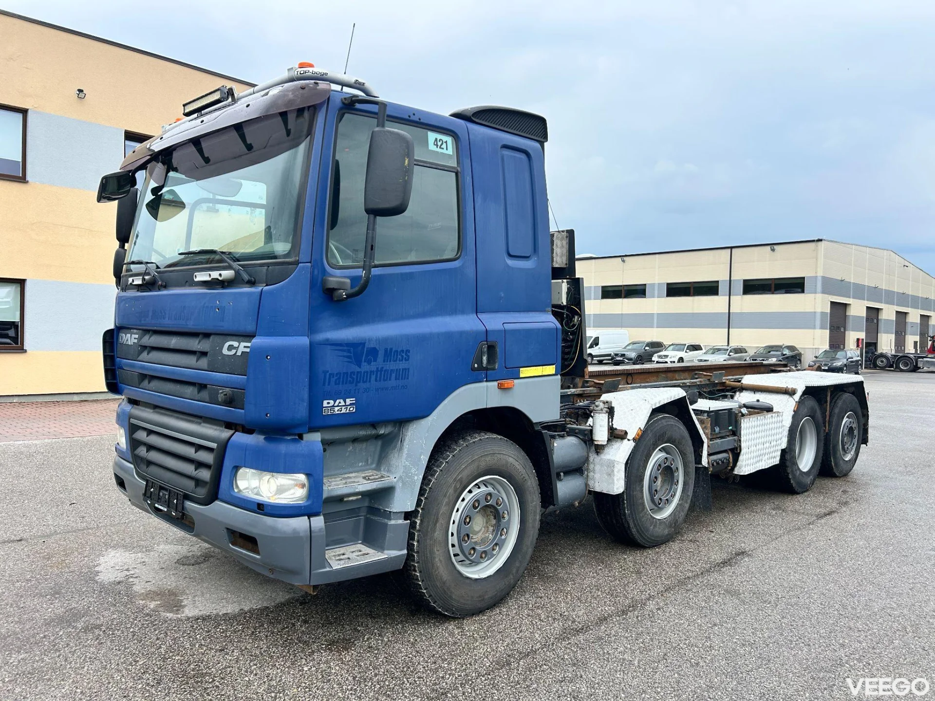 DAF CF 8X2*6 + JOAB HOOKLIFT 301kW