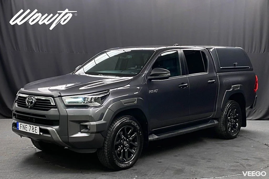 Toyota Hilux DH 2.8 4WD 204HK /Kåpa /Diffspärr /Moms 150kW