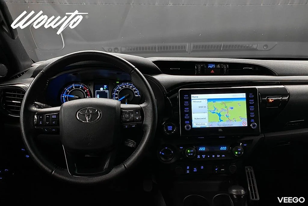 Toyota Hilux DH 2.8 4WD 204HK /Kåpa /Diffspärr /Moms 150kW