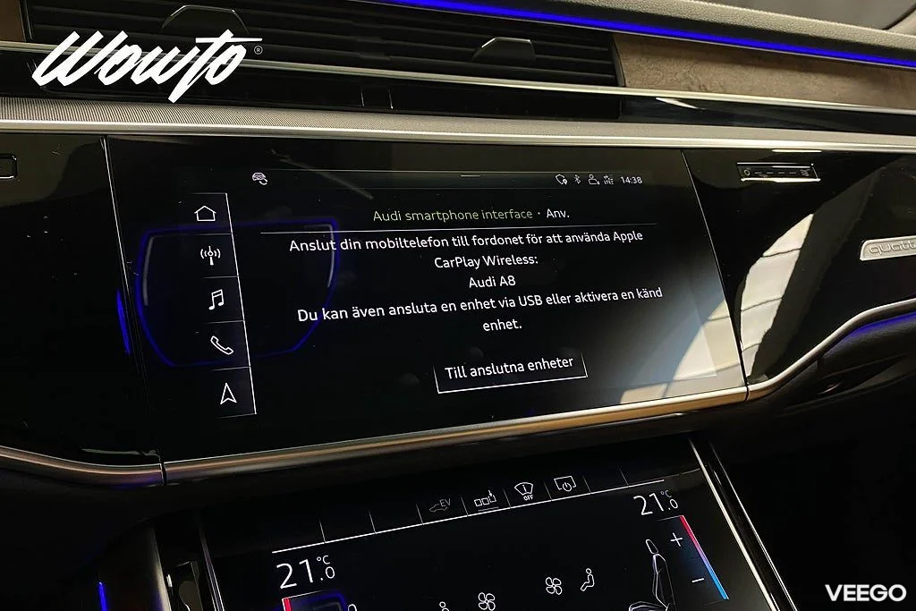 Audi A8 60 TFSI e Q 449HK /Night Vis/Soft Close/B&O/Se Spec 330kW