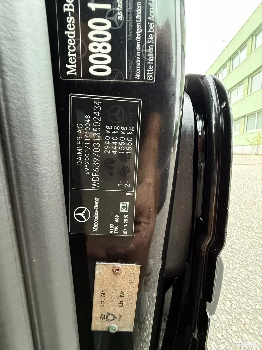 Mercedes-Benz Vito 111 Long 9k 2.1 85kW