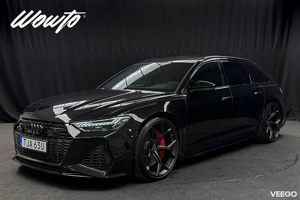 Audi RS 6 Avant Performance 630HK /Pano /Alpin /Sv-Såld /Se Spec 463kW