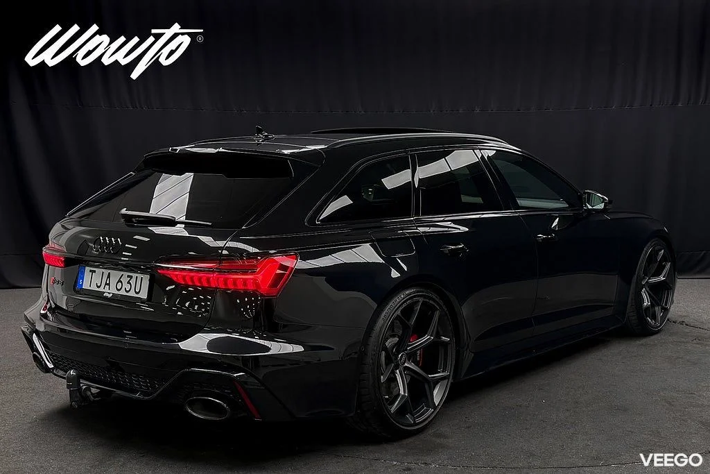 Audi RS 6 Avant Performance 630HK /Pano /Alpin /Sv-Såld /Se Spec 463kW