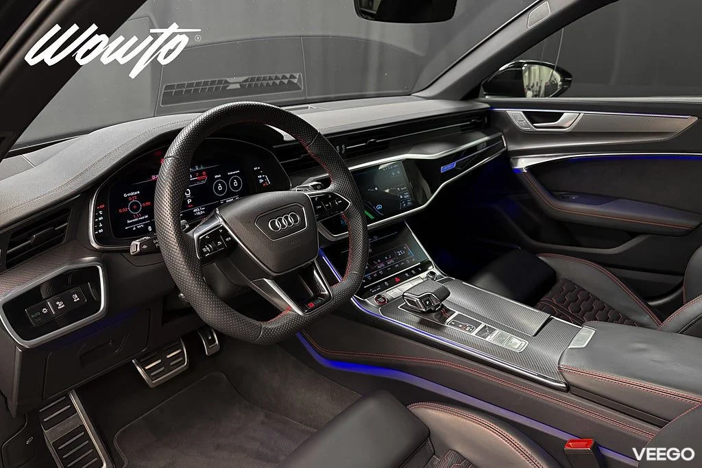 Audi RS 6 Avant Performance 630HK /Pano /Alpin /Sv-Såld /Se Spec 463kW