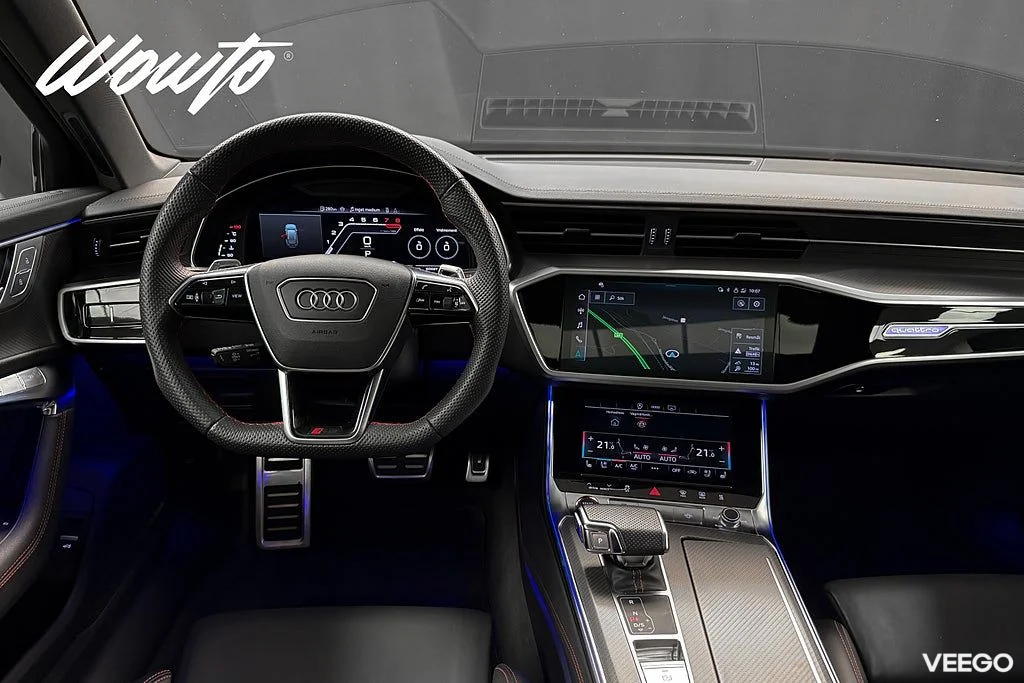 Audi RS 6 Avant Performance 630HK /Pano /Alpin /Sv-Såld /Se Spec 463kW