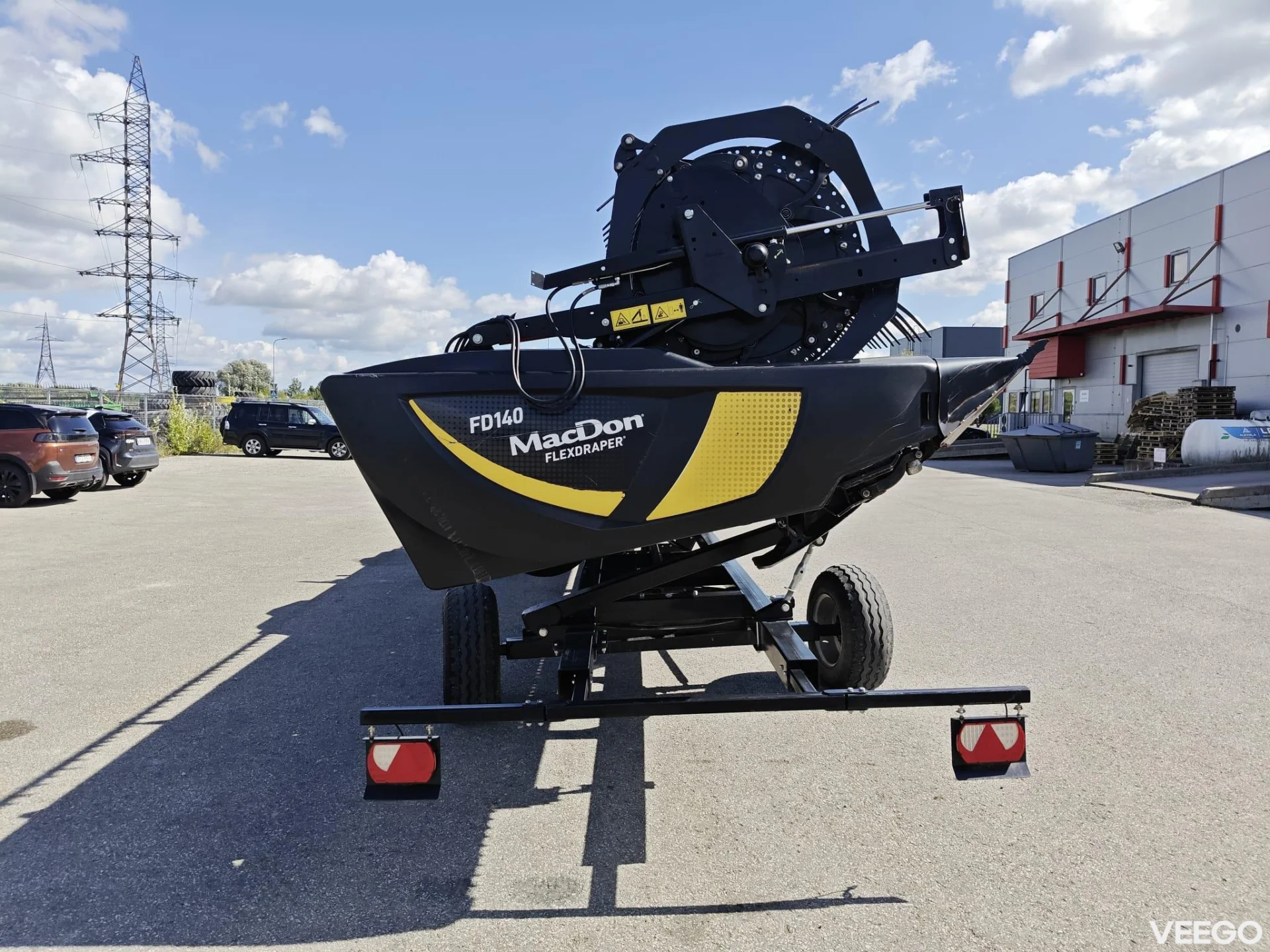 New Holland CR Macdon FD140 515kW