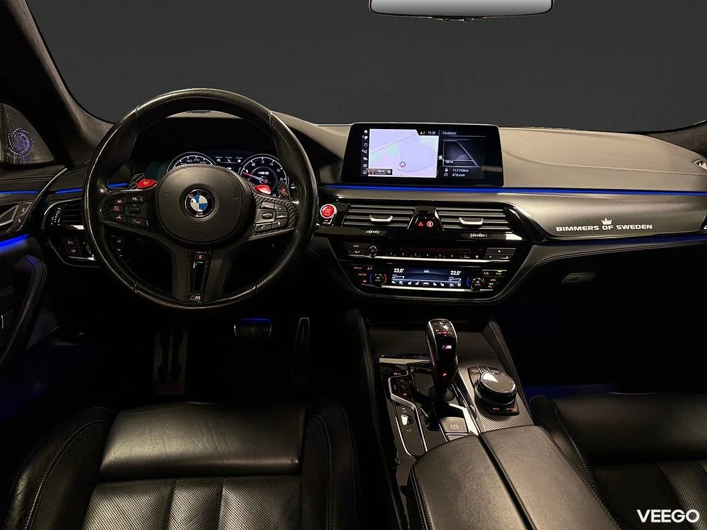 BMW M5 Competition 720HK /Sv-Såld /B&W /Night Vis /Se Spec 530kW