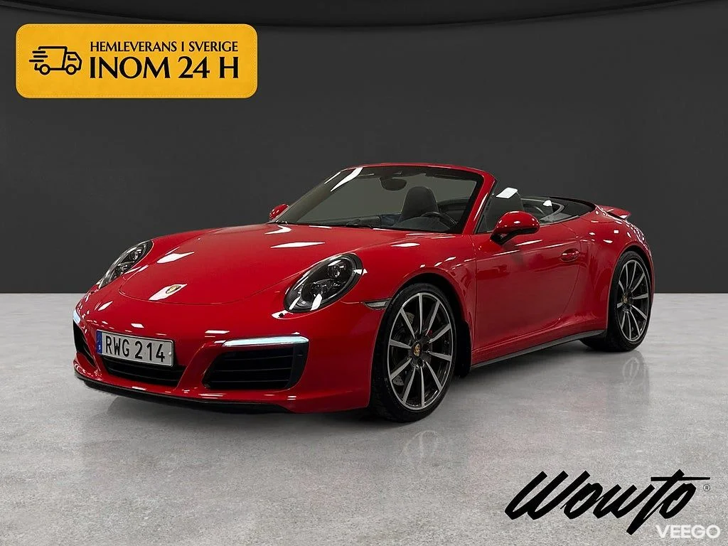 Porsche 911 991.2 Carrera 4S Cab PDK 420HK / PDCC / Se Spec 309kW