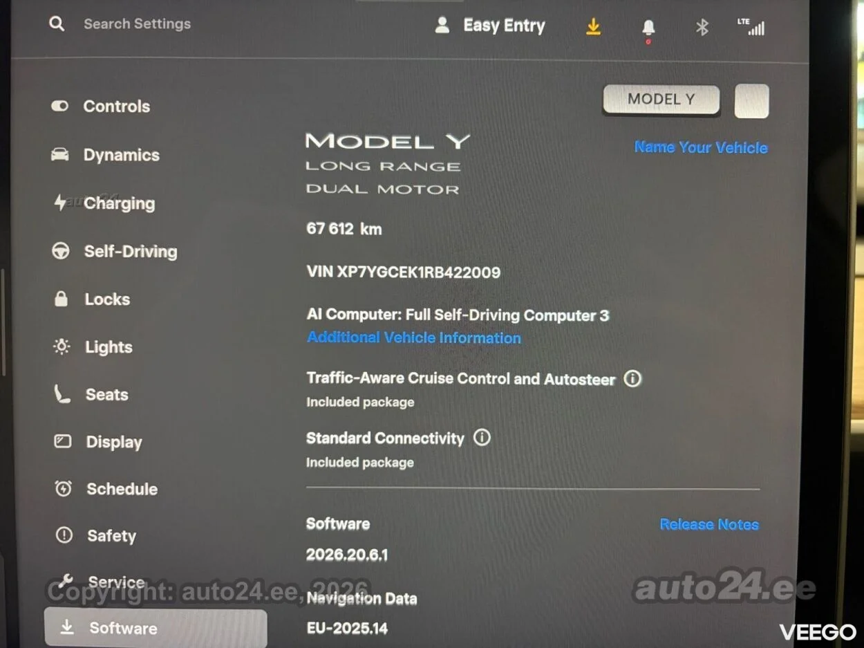 Tesla Model Y Long Range Dual Motor 190kW