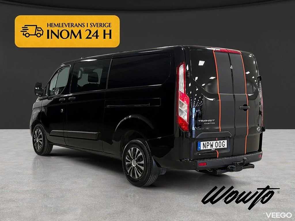 Ford Transit Custom Transit Custom Custom 340 Crew Van 170HK L2 6-Sits /V-Inred /Mom 125kW