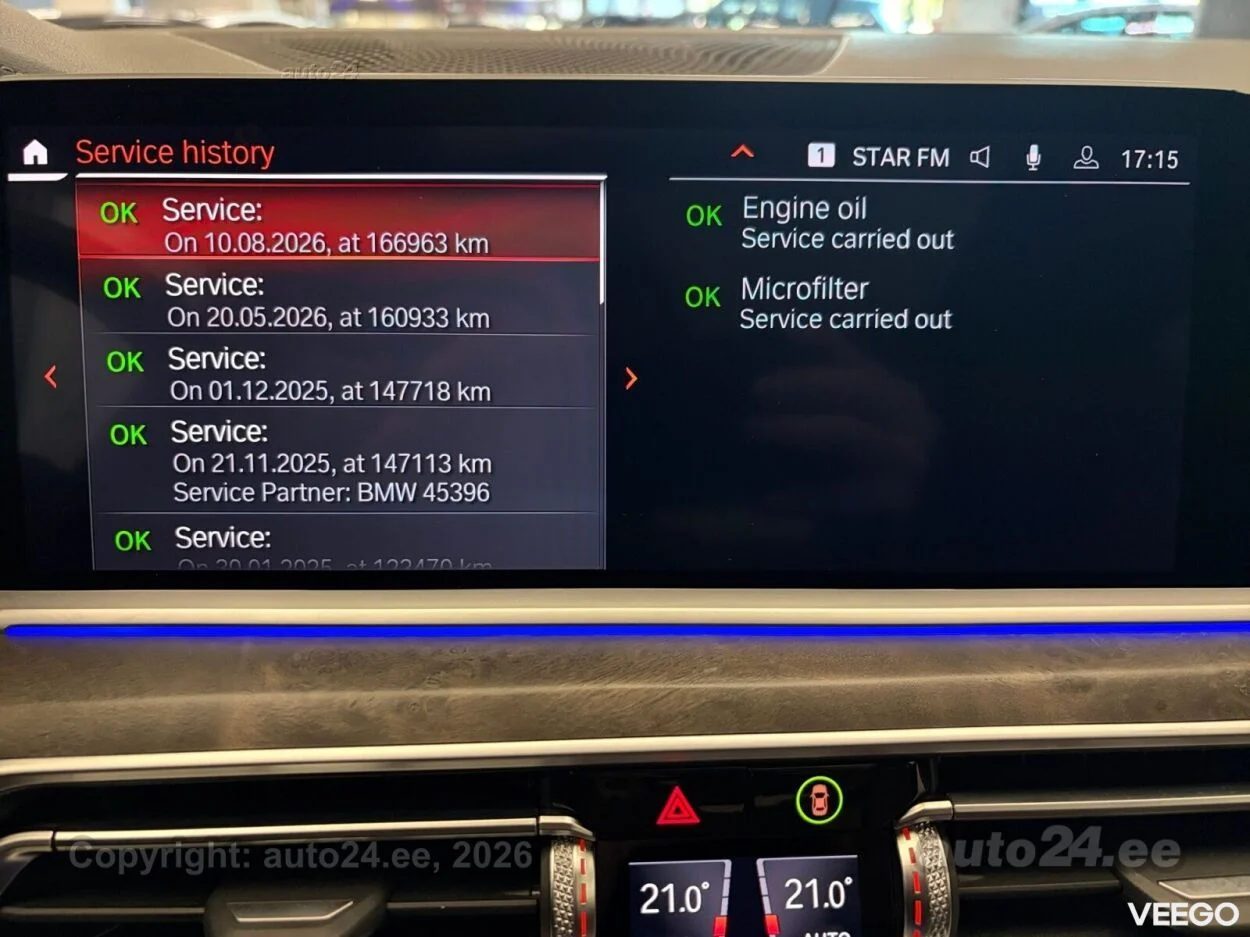 BMW X7 40d xDrive M Sportpakett 3 250kW