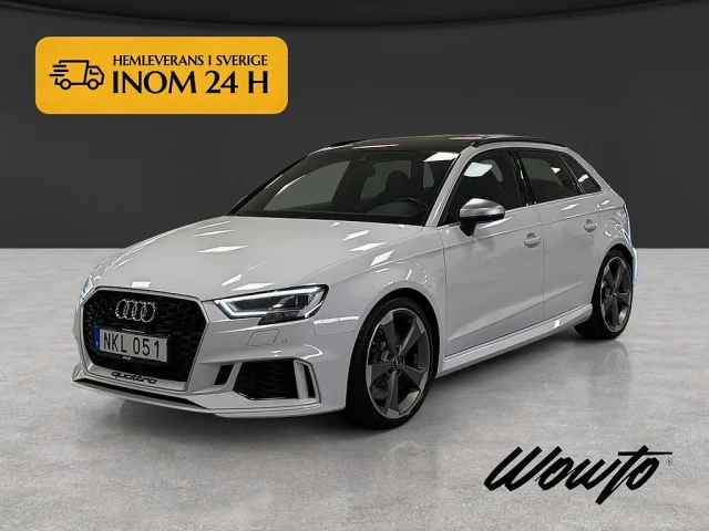 Image of Audi RS 3 Sportback 475HK /Pano/Cockpit/Sportavgas/Sv-Såld 349kW