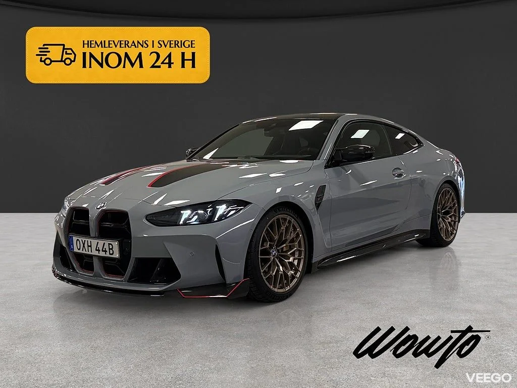 BMW M4 CS 550HK /Keramiska /434mil /Sv-Såld 405kW