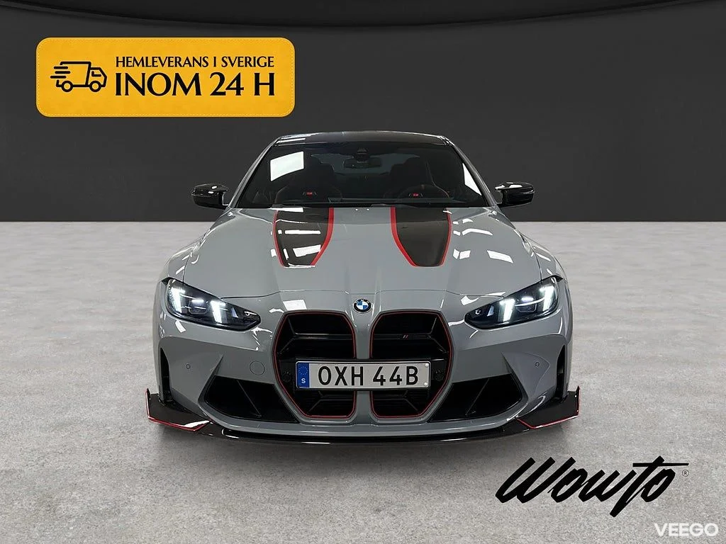 BMW M4 CS 550HK /Keramiska /434mil /Sv-Såld 405kW