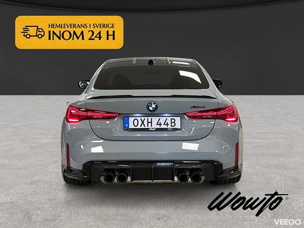 BMW M4 CS 550HK /Keramiska /434mil /Sv-Såld 405kW