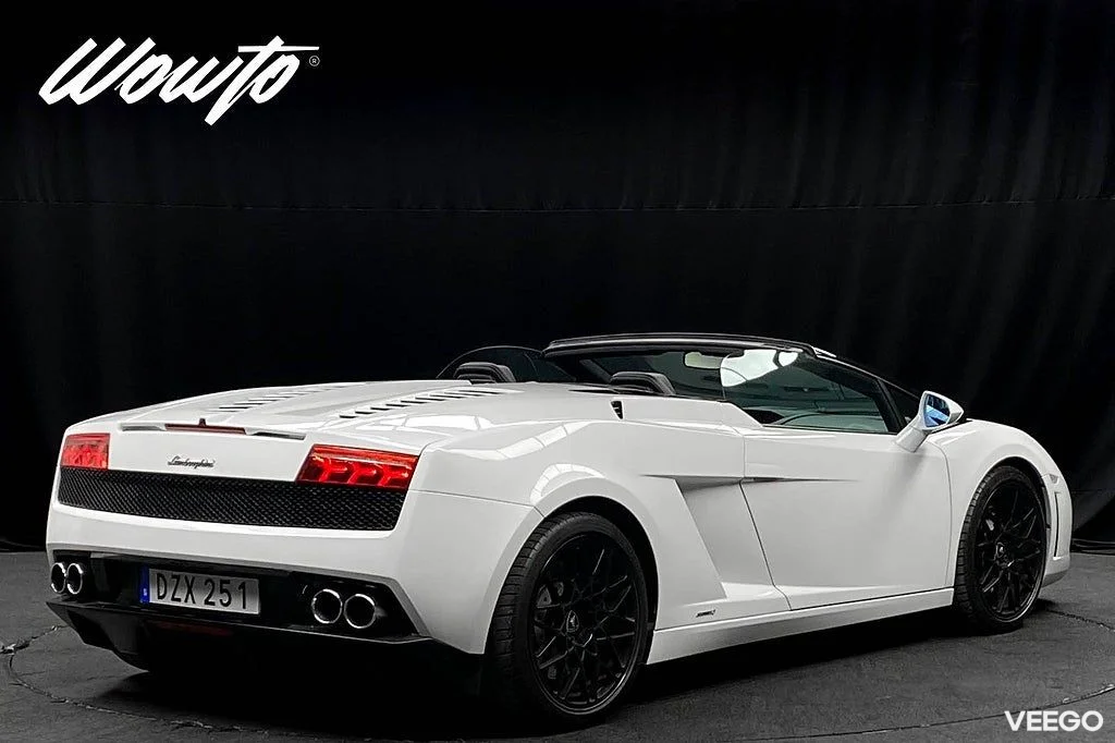 Lamborghini Gallardo LP 560-4 Spyder E-Gear 560HK /Sv-Såld 412kW