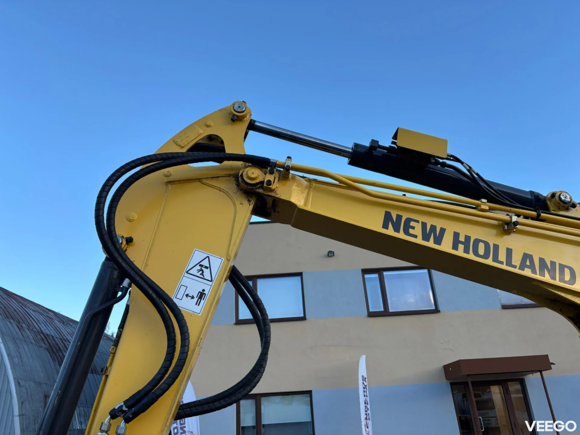 New Holland E37C + Quick Coupler + 2 BUCKETS + 1527h 18kW