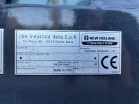 New Holland E37C + Quick Coupler + 2 BUCKETS + 1527h 18kW thumbnail