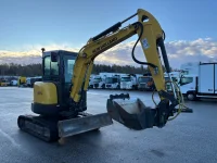 New Holland E37C + Quick Coupler + 2 BUCKETS + 1527h 18kW thumbnail