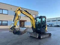 New Holland E37C + Quick Coupler + 2 BUCKETS + 1527h 18kW thumbnail