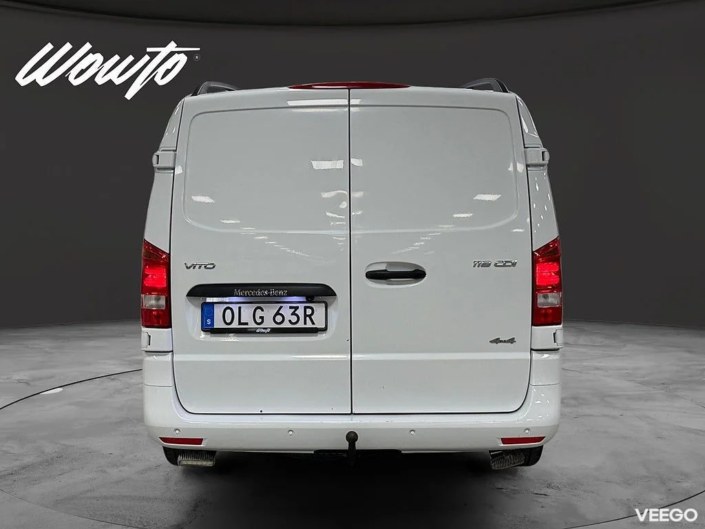 Mercedes-Benz Vito CDI 4x4 190HK L2 3-Sits/V-Inred/Drag 140kW