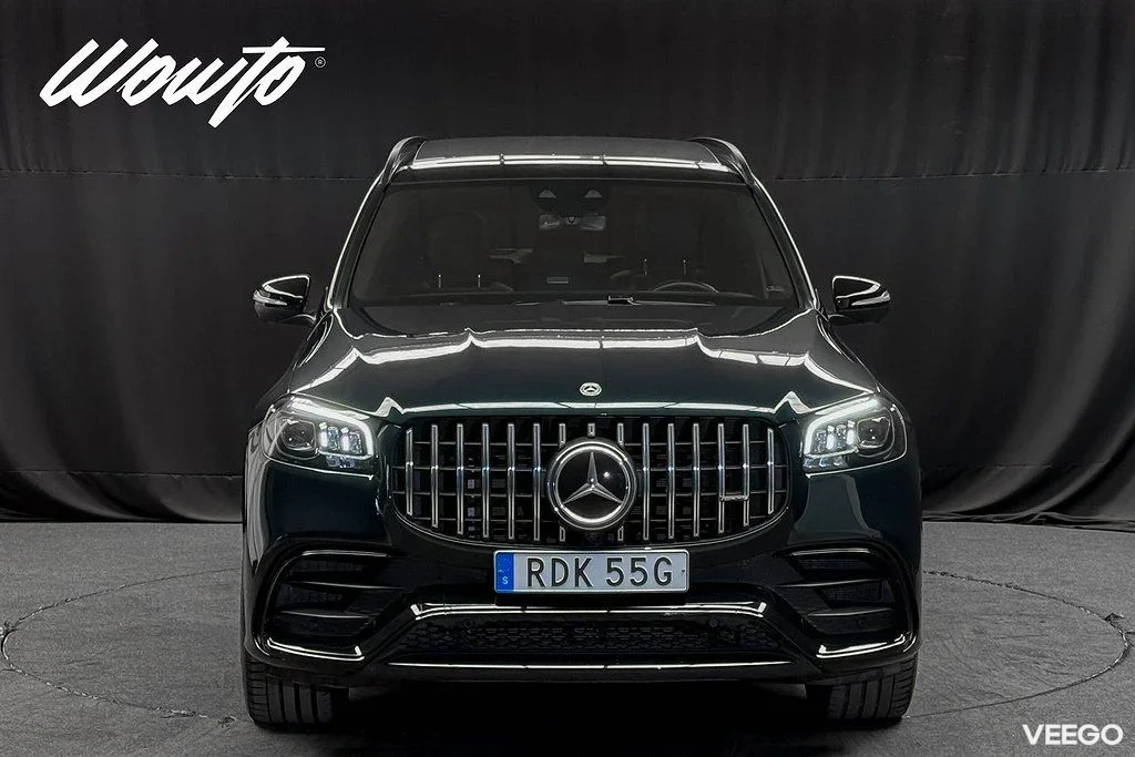 Mercedes-Benz GLS580 63 AMG 4M+ 612HK 7-Sits HuD /Pano /Se Spec 450kW