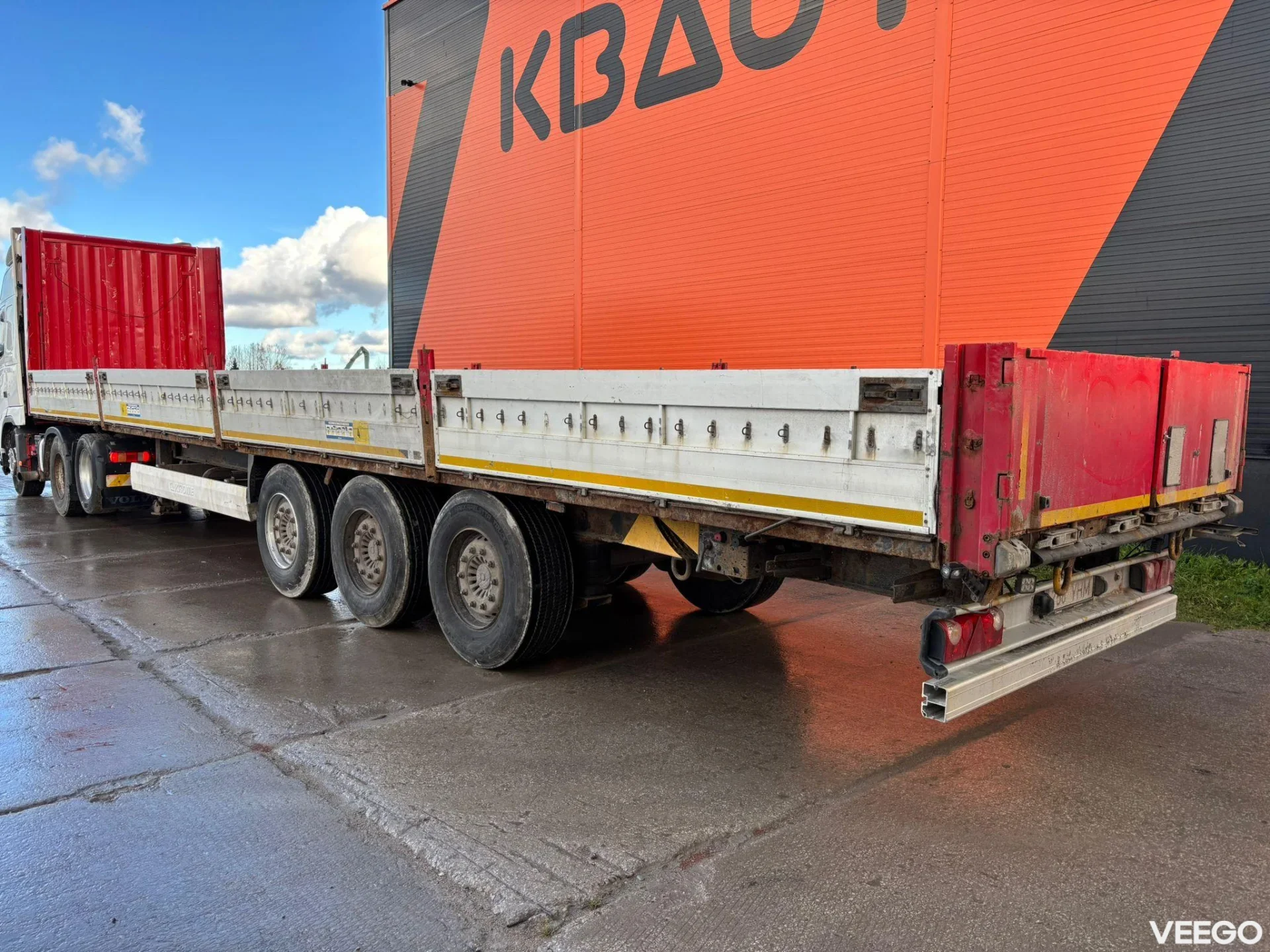 Krone SDP 27 PLATFORM  L=13663 mm / SAF AXLES kW