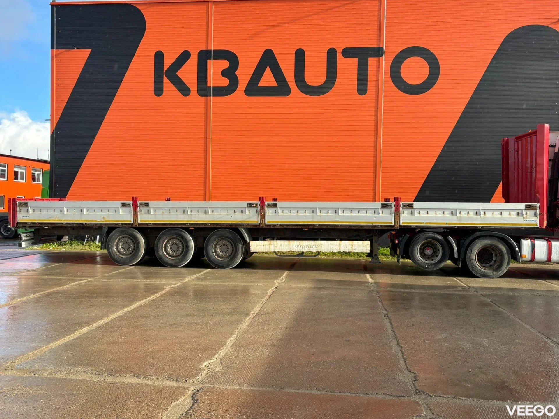 Krone SDP 27 PLATFORM  L=13663 mm / SAF AXLES kW