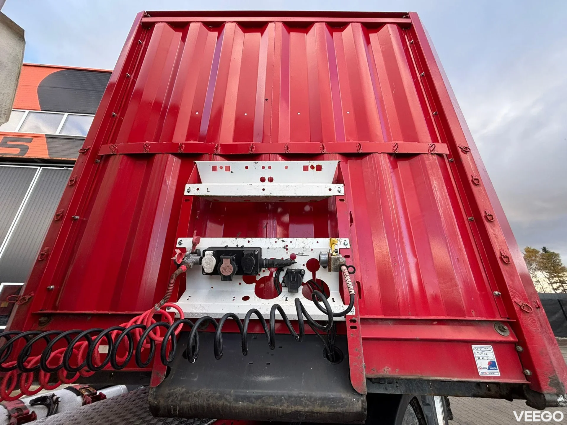 Krone SDP 27 PLATFORM  L=13663 mm / SAF AXLES kW