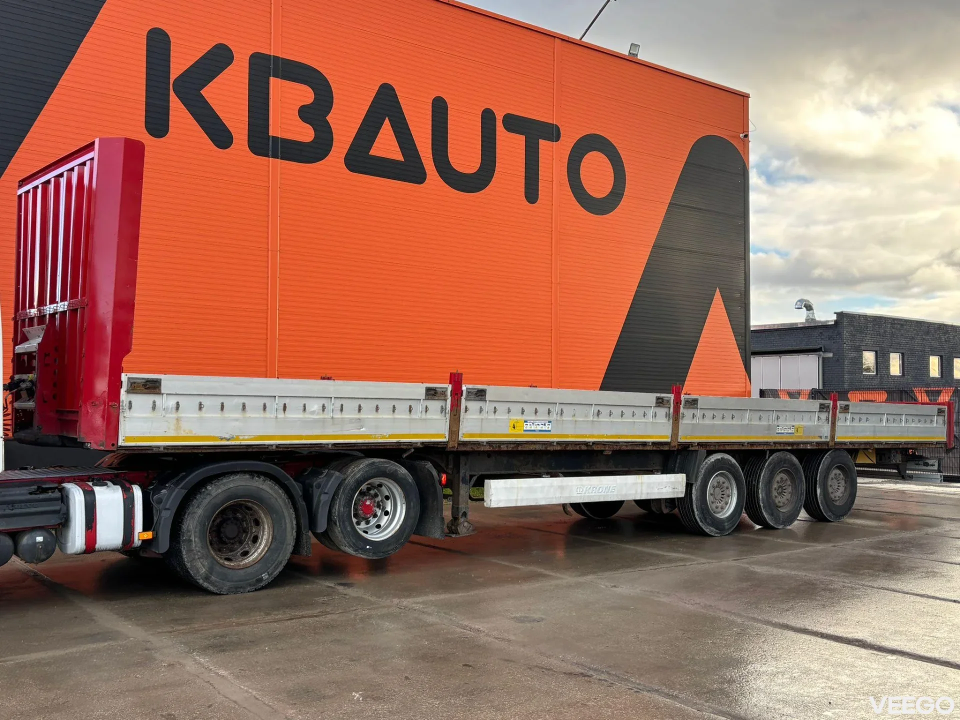 Krone SDP 27 PLATFORM  L=13663 mm / SAF AXLES kW