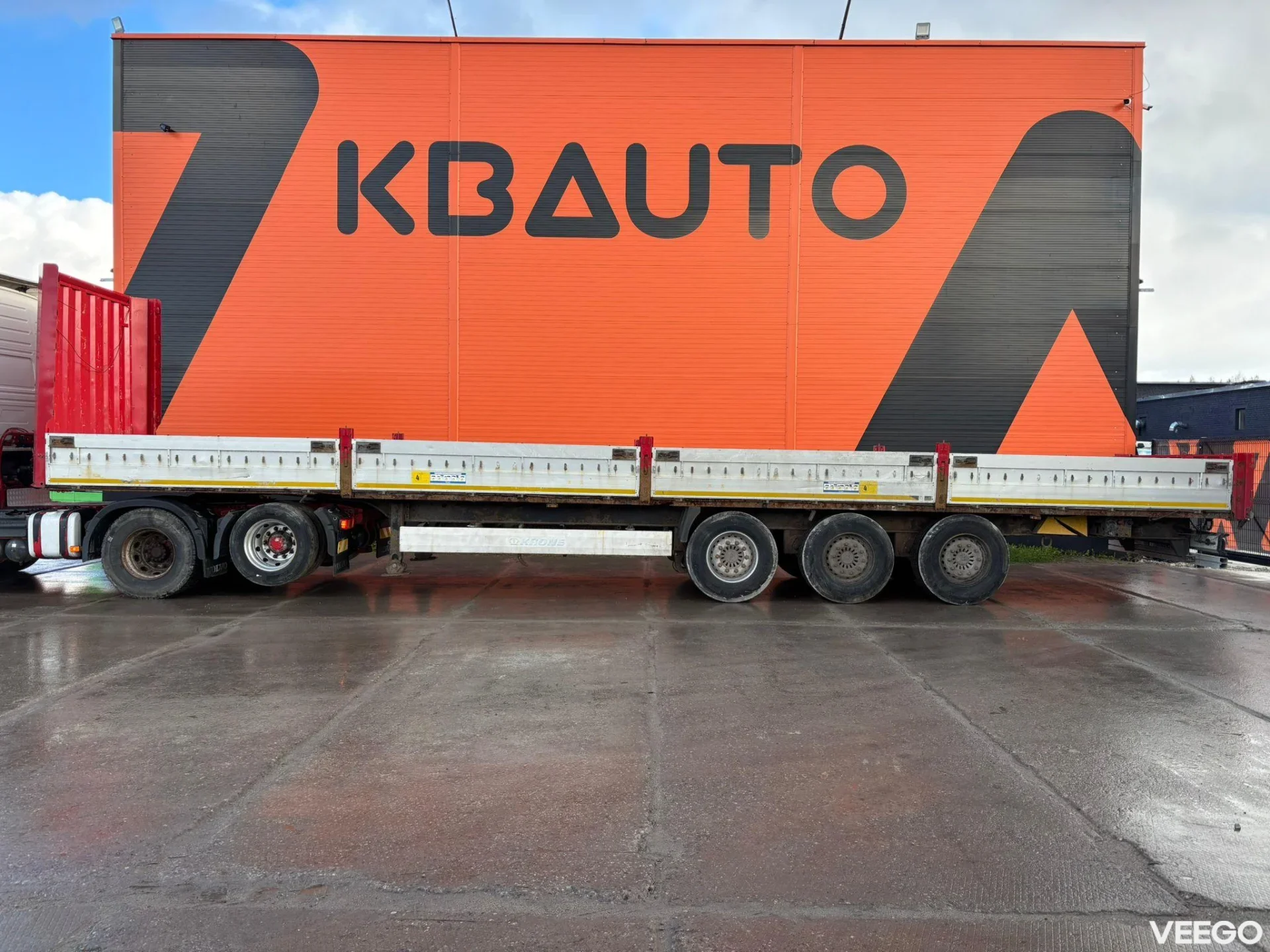 Krone SDP 27 PLATFORM  L=13663 mm / SAF AXLES kW