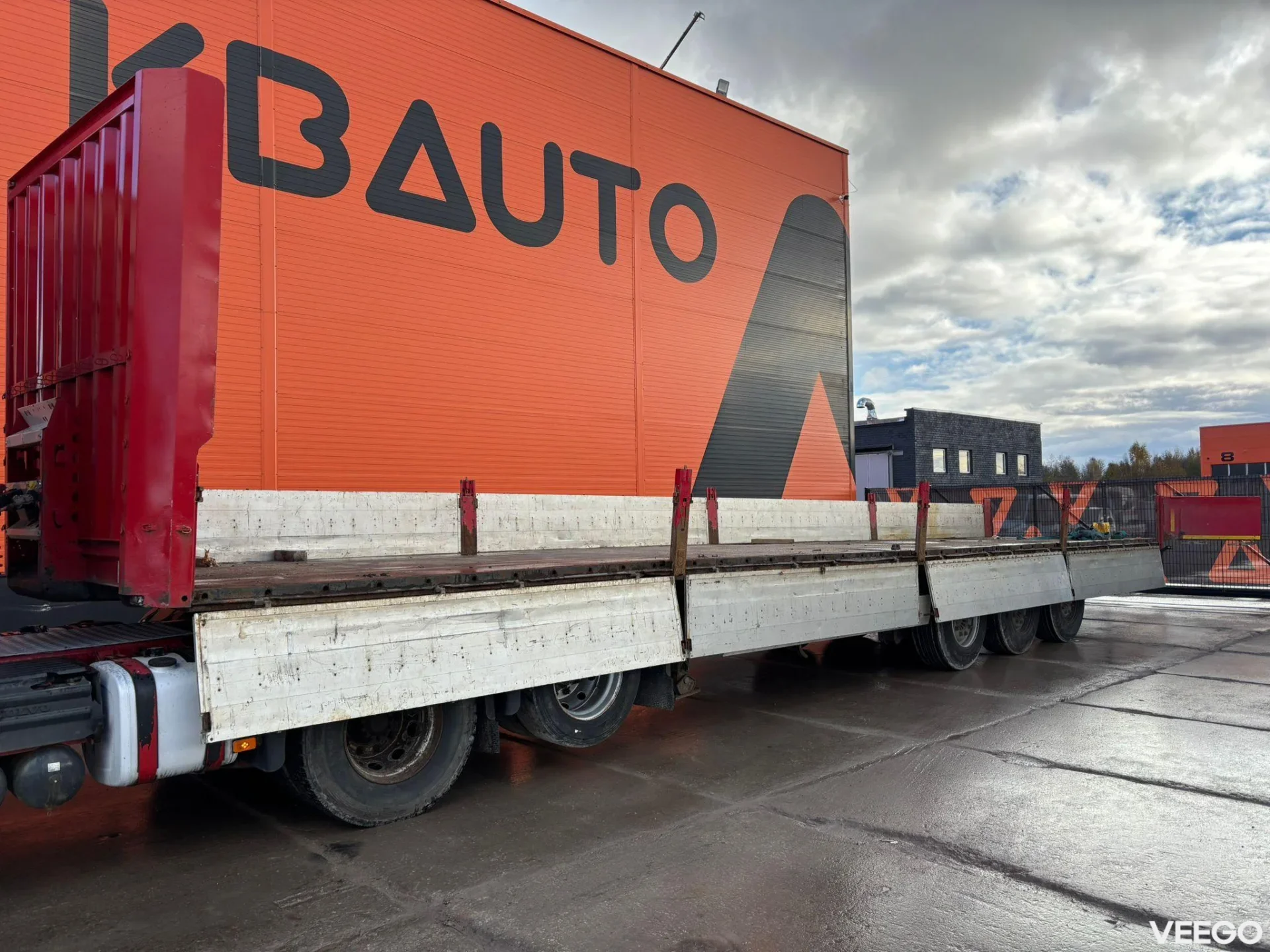 Krone SDP 27 PLATFORM  L=13663 mm / SAF AXLES kW