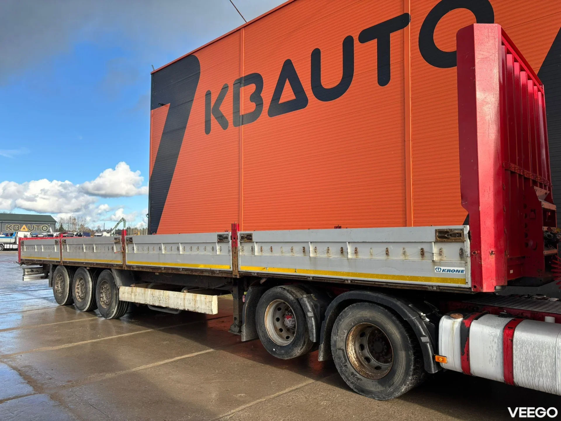 Krone SDP 27 PLATFORM  L=13663 mm / SAF AXLES kW