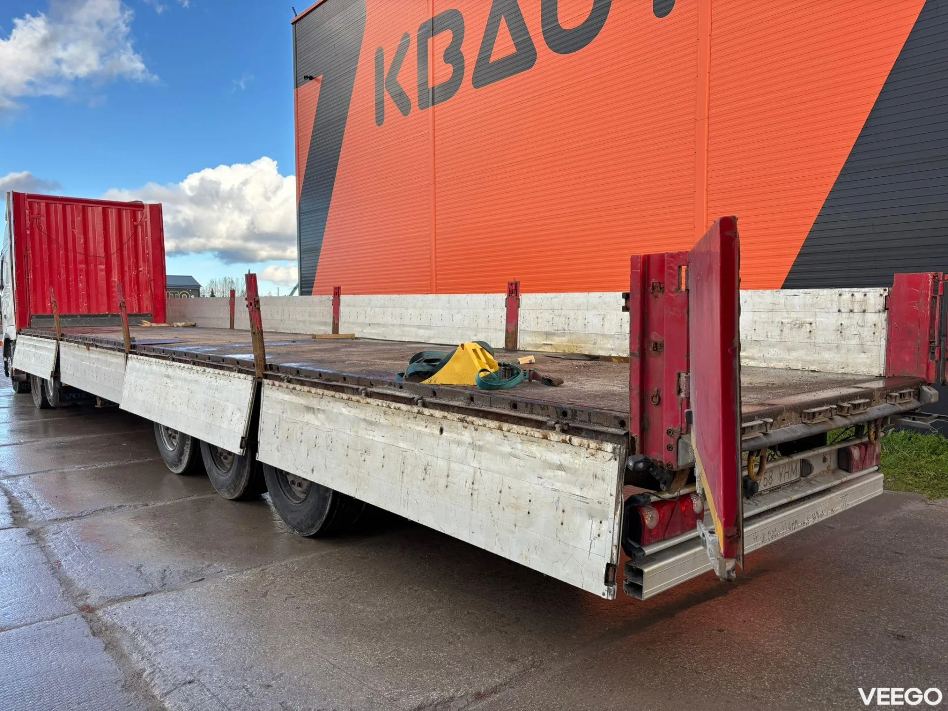 Krone SDP 27 PLATFORM  L=13663 mm / SAF AXLES kW