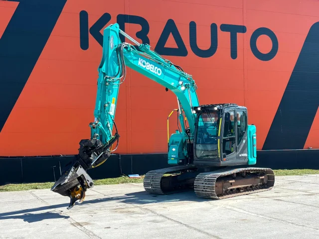 Image of Kobelco SK AC / CENTRAL LUBRICATION / STEELWRIST TILTROTATOR S-60 86kW