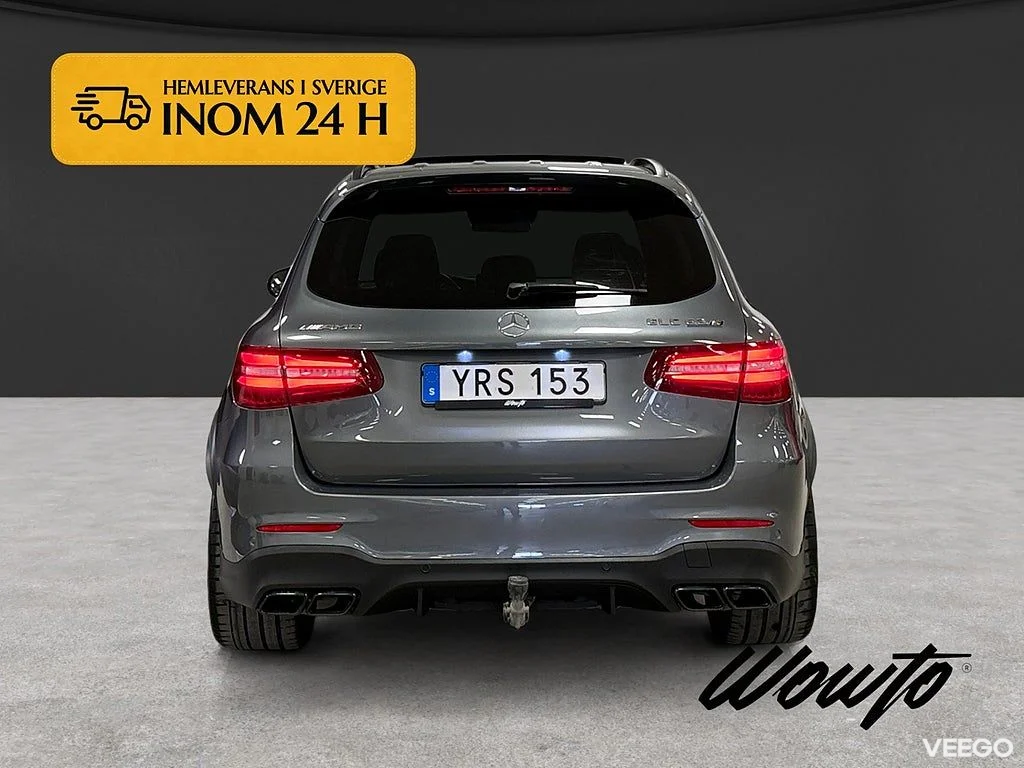 Mercedes-Benz GLC200 63 S AMG 4M+ 510HK /Pano /Drag /Se Spec 375kW
