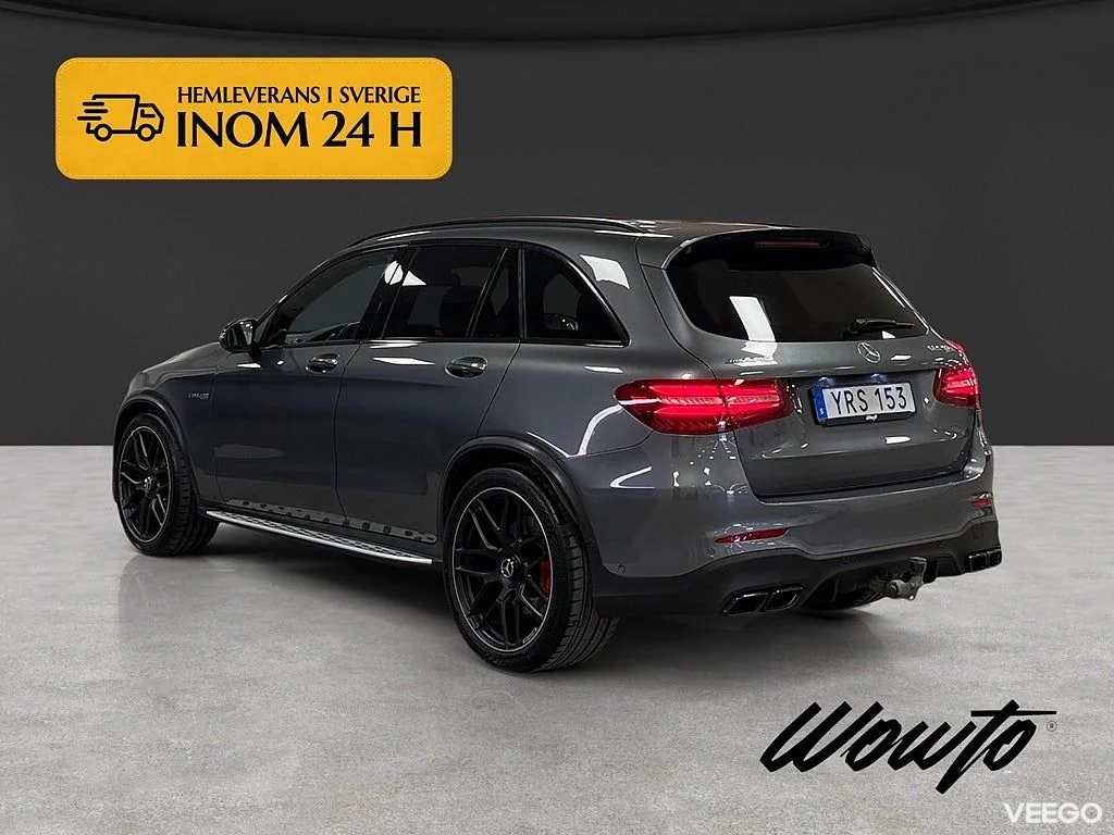 Mercedes-Benz GLC200 63 S AMG 4M+ 510HK /Pano /Drag /Se Spec 375kW