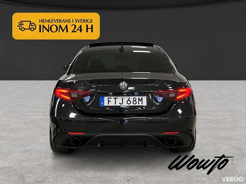 Alfa Romeo Giulia 2.0 Q4 280HK Veloce TI /Pano /Se Spec 206kW