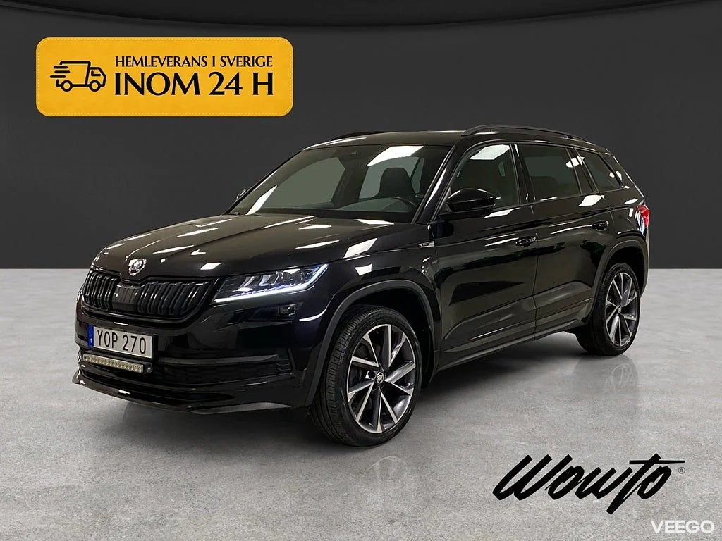Skoda Kodiaq 2.0 TSI 4x4 DSG 180HK 7-Sits Sportline /Drag 132kW