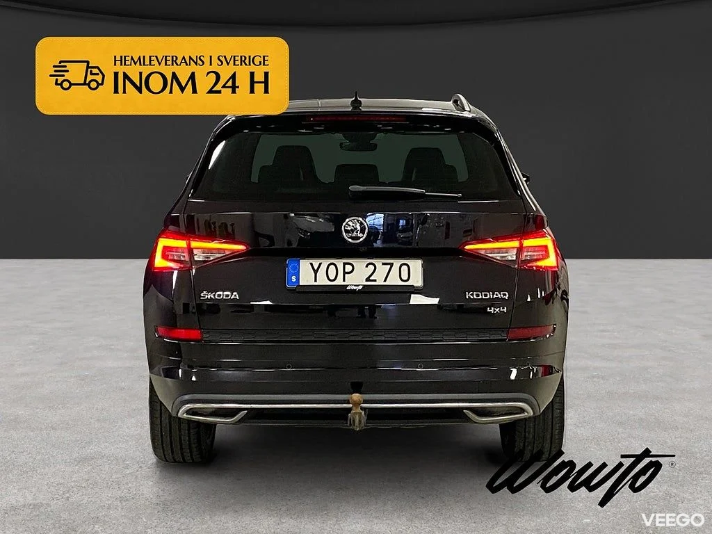 Skoda Kodiaq 2.0 TSI 4x4 DSG 180HK 7-Sits Sportline /Drag 132kW
