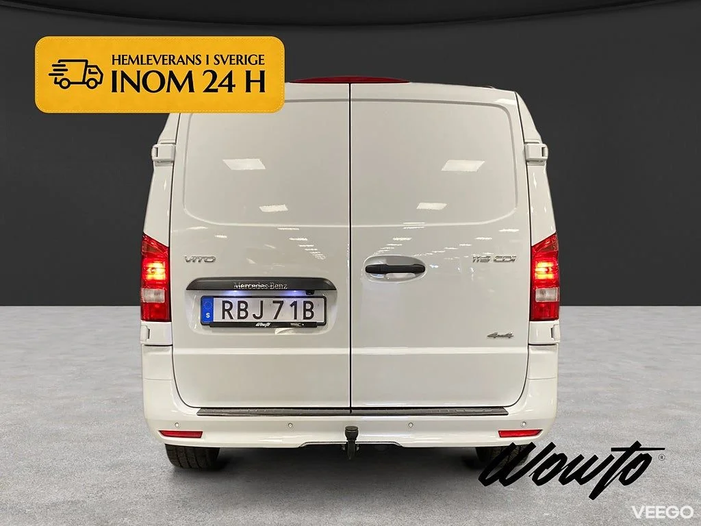 Mercedes-Benz Vito 119 CDI 4x4 190HK L3 3-Sits /Drag /Moms 140kW