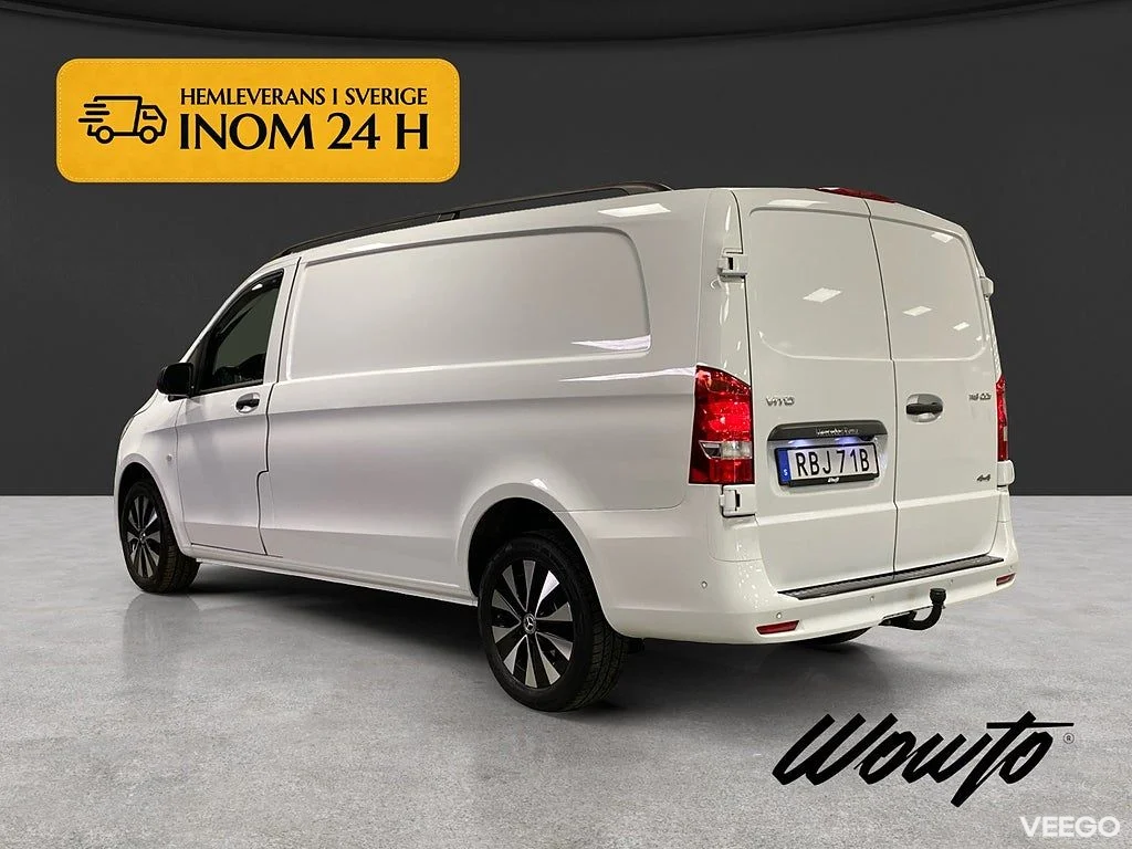 Mercedes-Benz Vito 119 CDI 4x4 190HK L3 3-Sits /Drag /Moms 140kW
