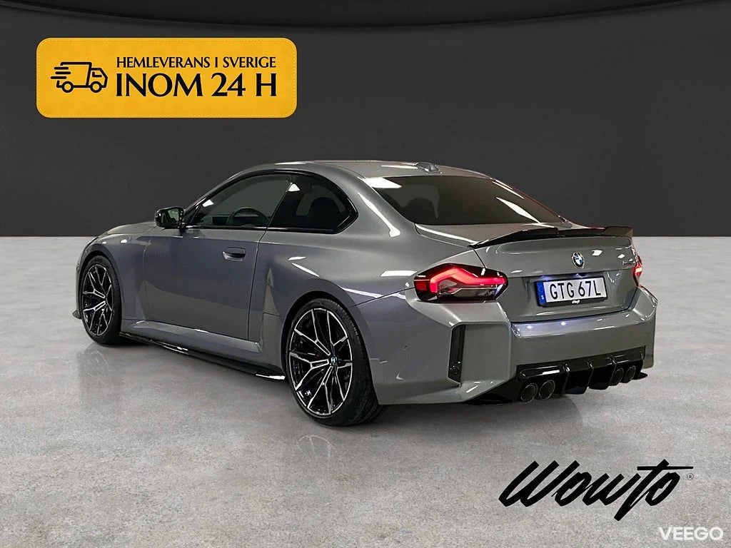 BMW M2 480HK /Svensksåld /H/K /Se Spec /Moms 353kW