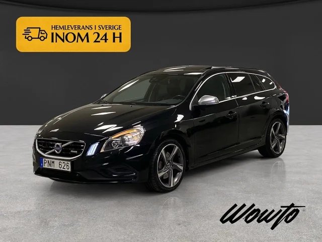 Image of Volvo V60 T6 AWD 329HK Black R /Ferrita /Taklucka 242kW