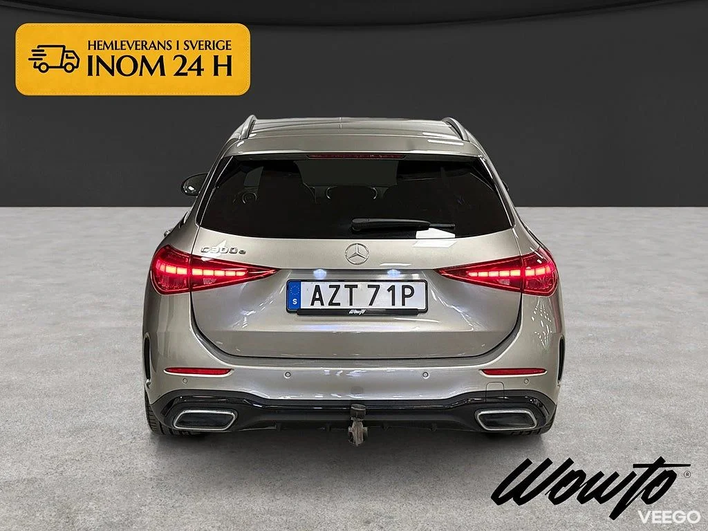 Mercedes-Benz C300 C 300 e T 313HK AMG /Drag /Navi /Moms 230kW